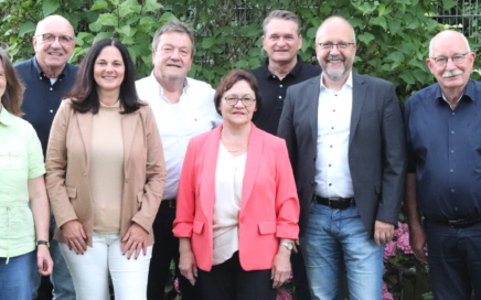 Das Bild zeigt die Mitglieder CDU Fraktion im Gemeinderat und Kreistag